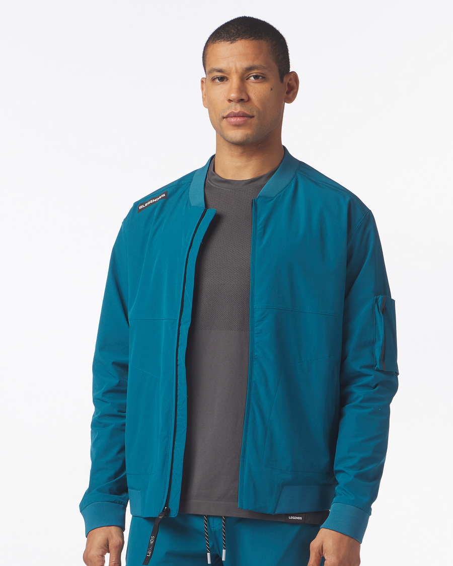 Carson Bomber Jacket Ink Blue