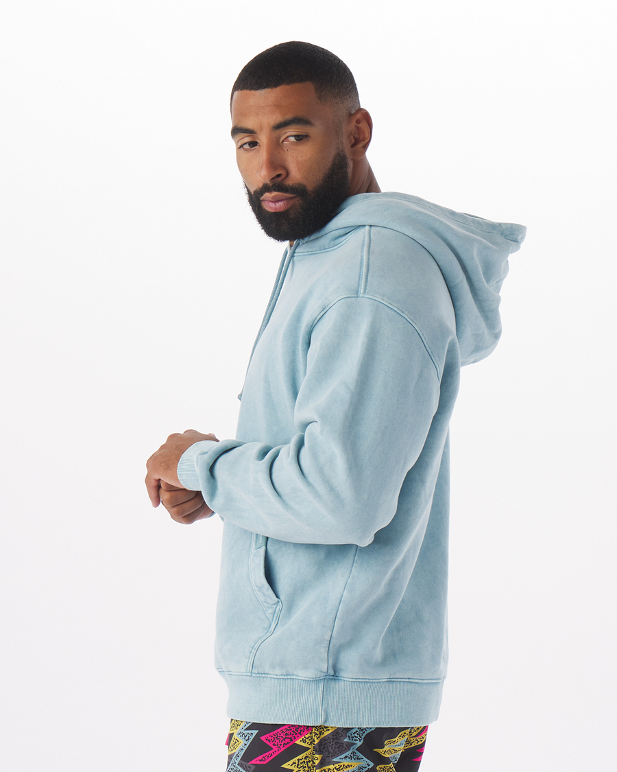 FairFax Hoodie Washed Cameo Blue