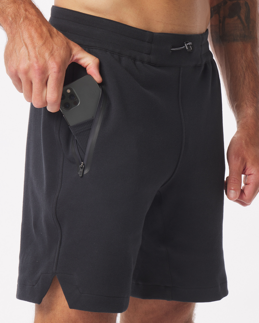 Precision Short Washed Black