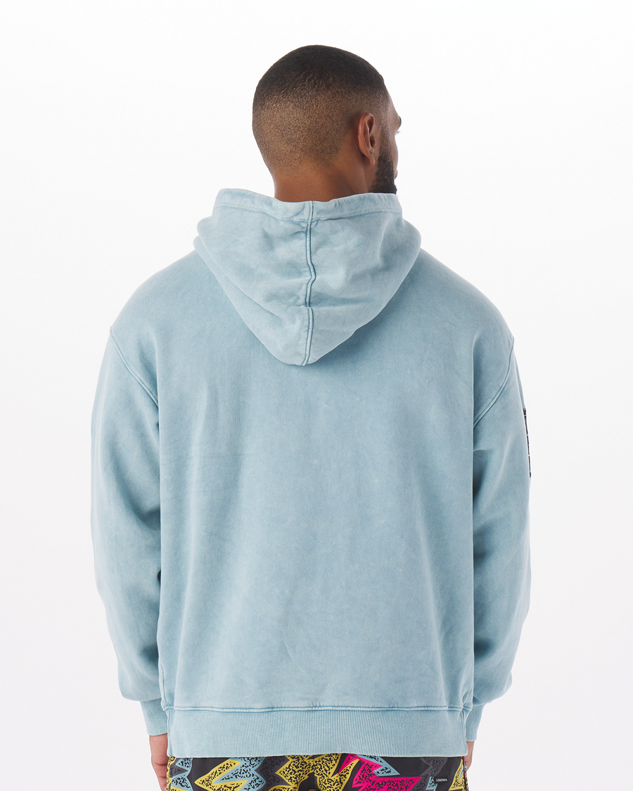 FairFax Hoodie Washed Cameo Blue