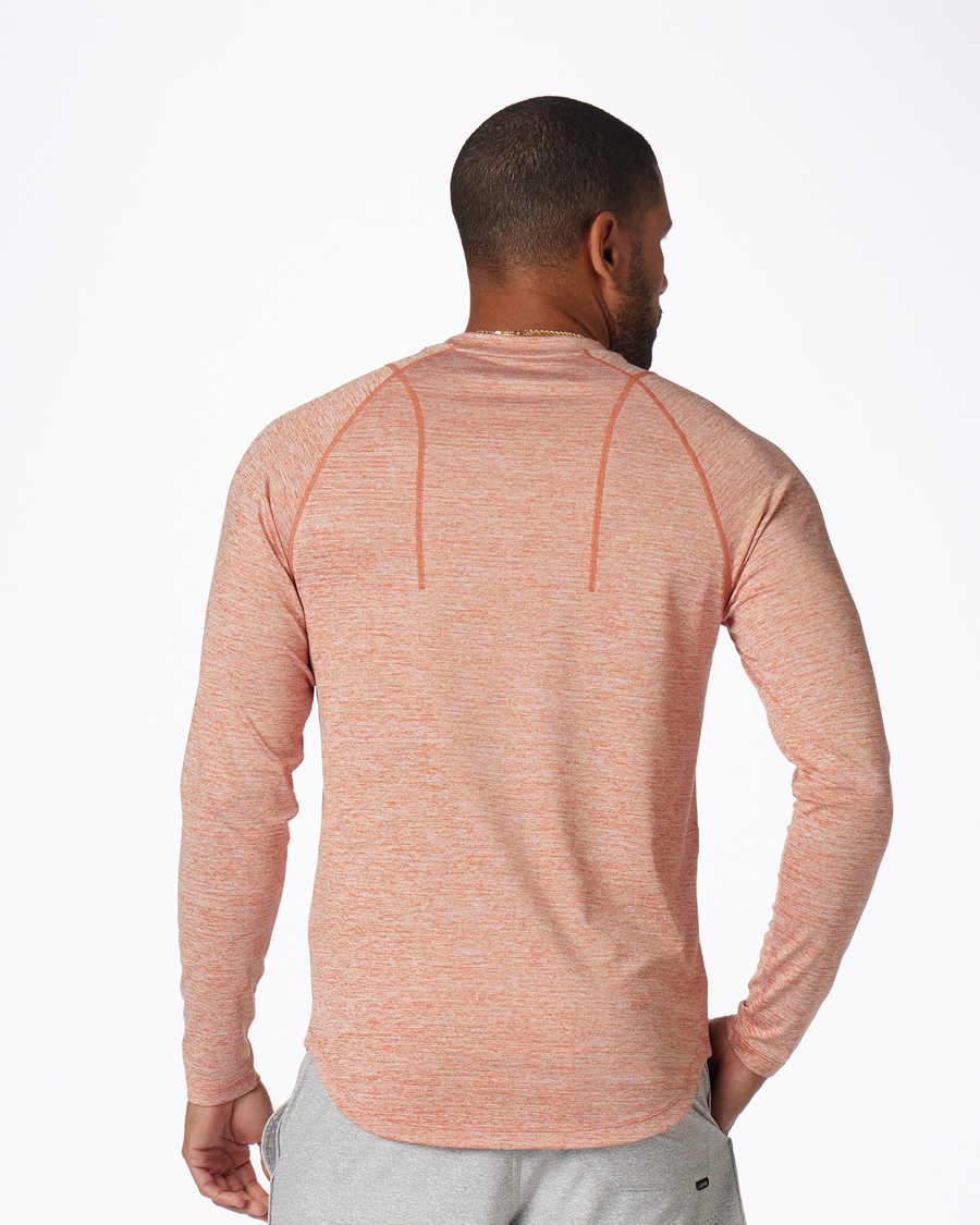 Enzo LS Tee Sunset Heather