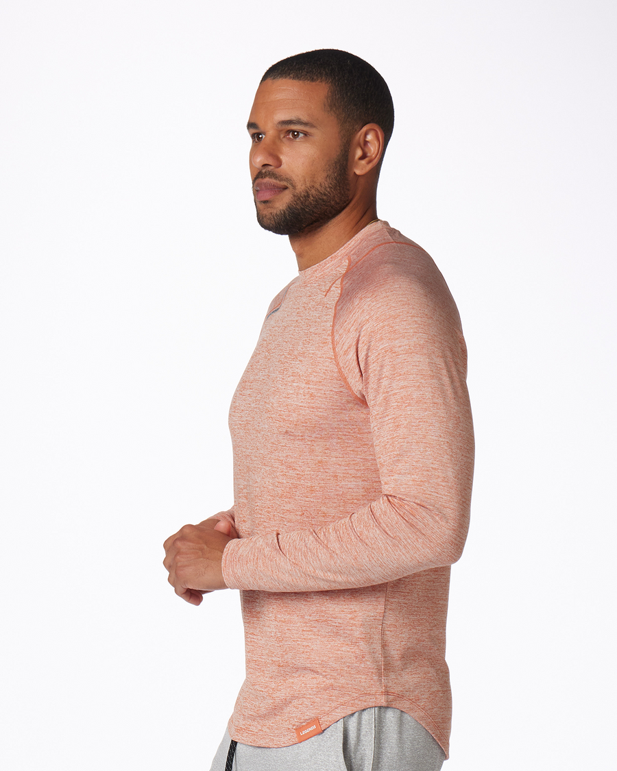 Enzo LS Tee Sunset Heather