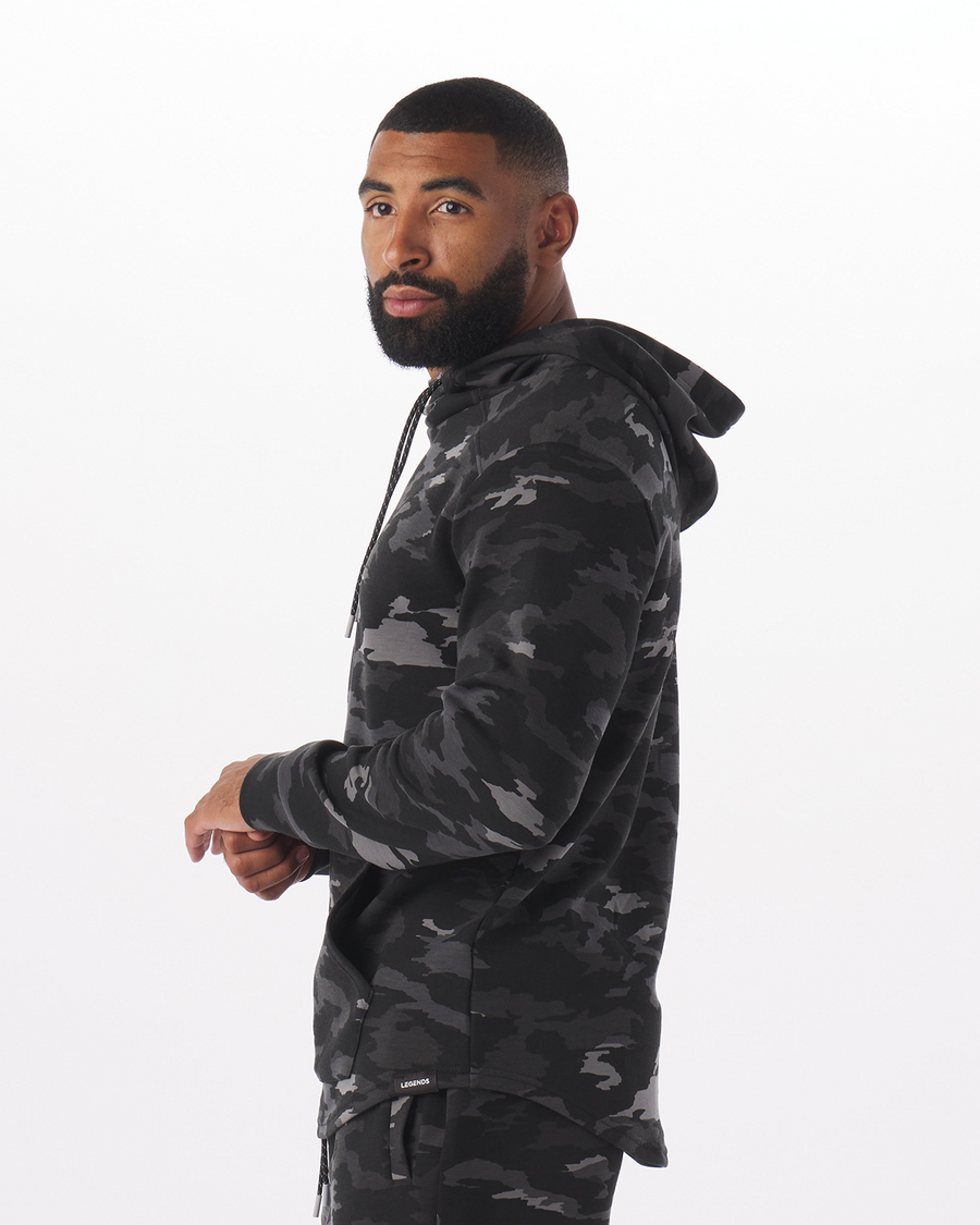 Hawthorne Tech Hoodie Black Camo Heather