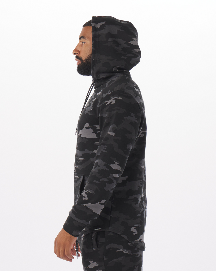 Hawthorne Tech Hoodie Black Camo Heather