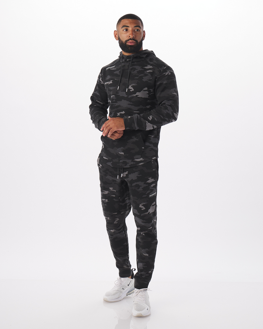 Hawthorne Tech Hoodie Black Camo Heather