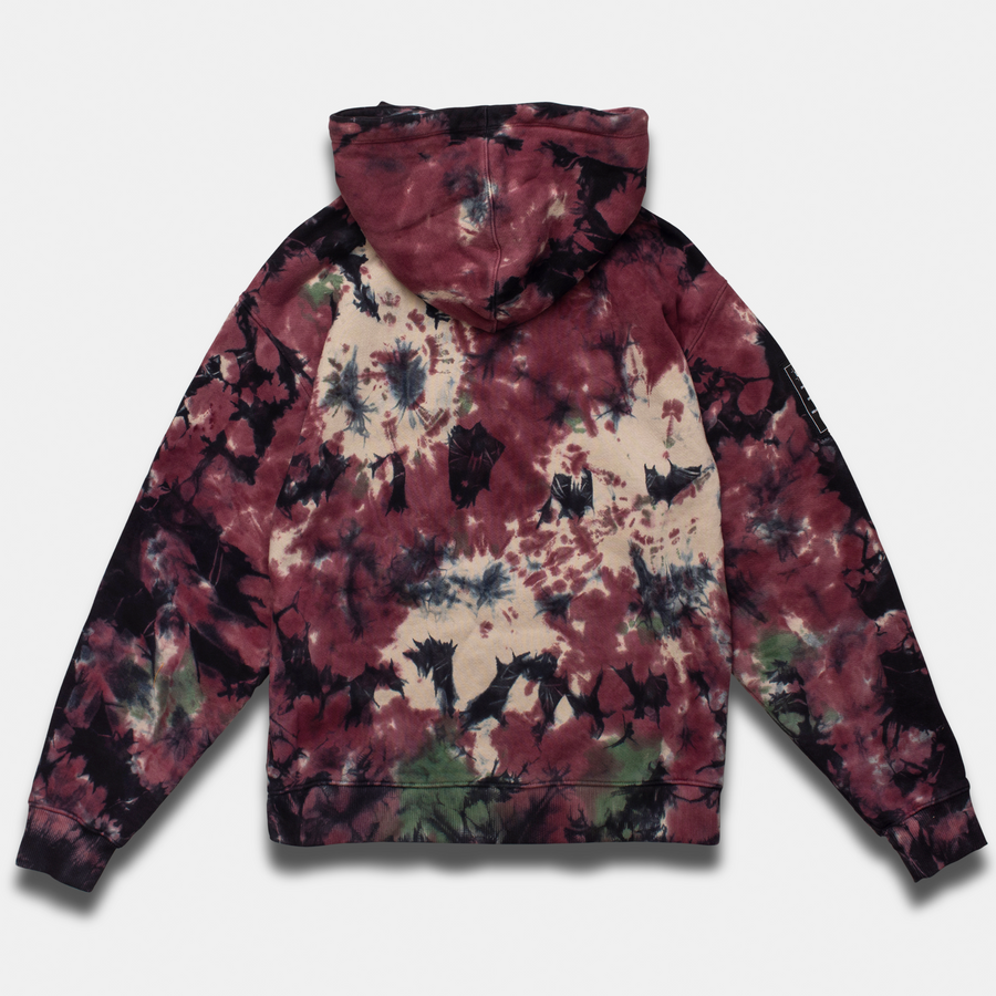 FairFax Hoodie Red Clay Tie Dye