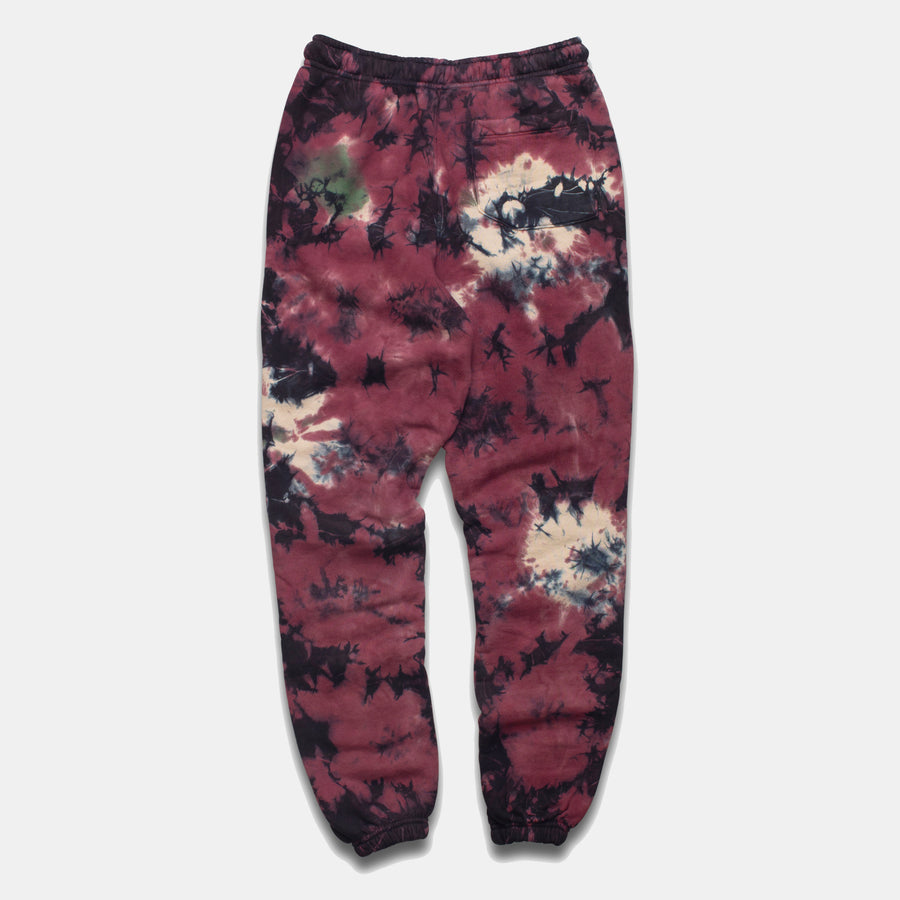 Fairfax Sweatpant Red Clay Tie Dye