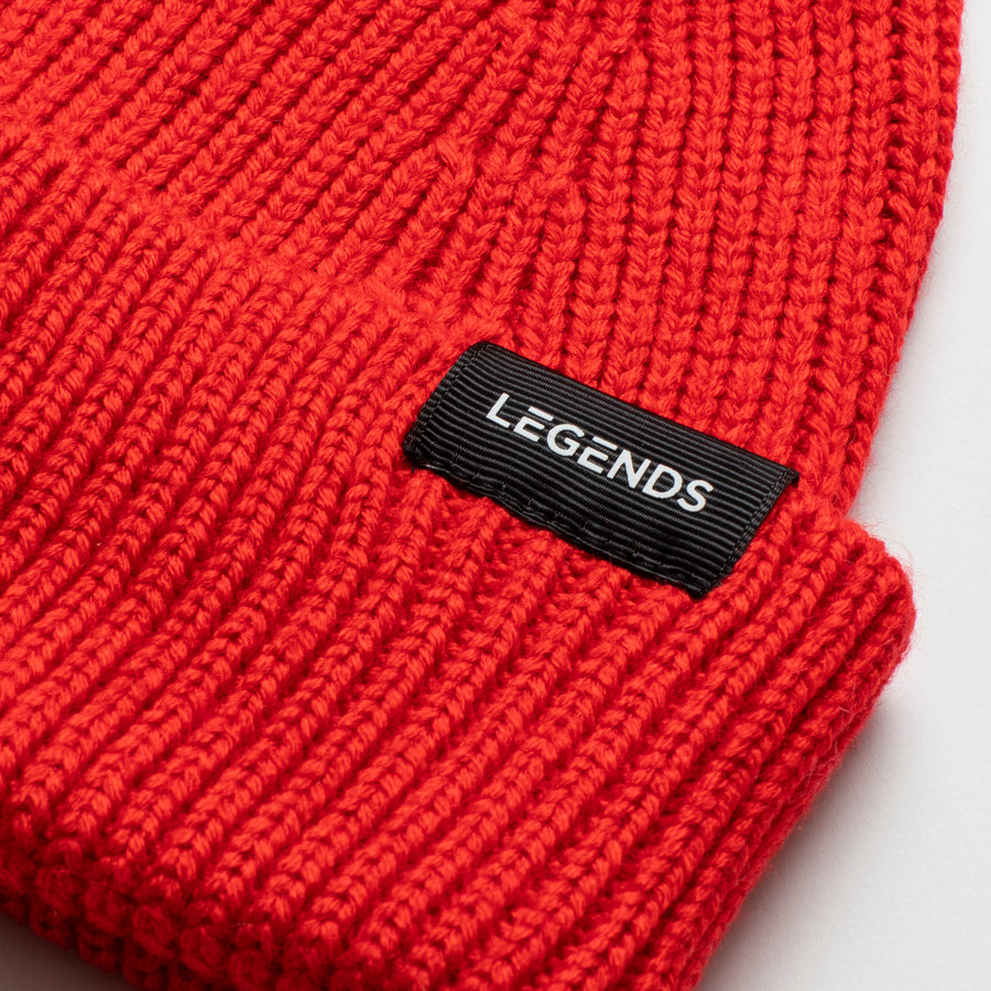 Cuff Beanie Fiery Red