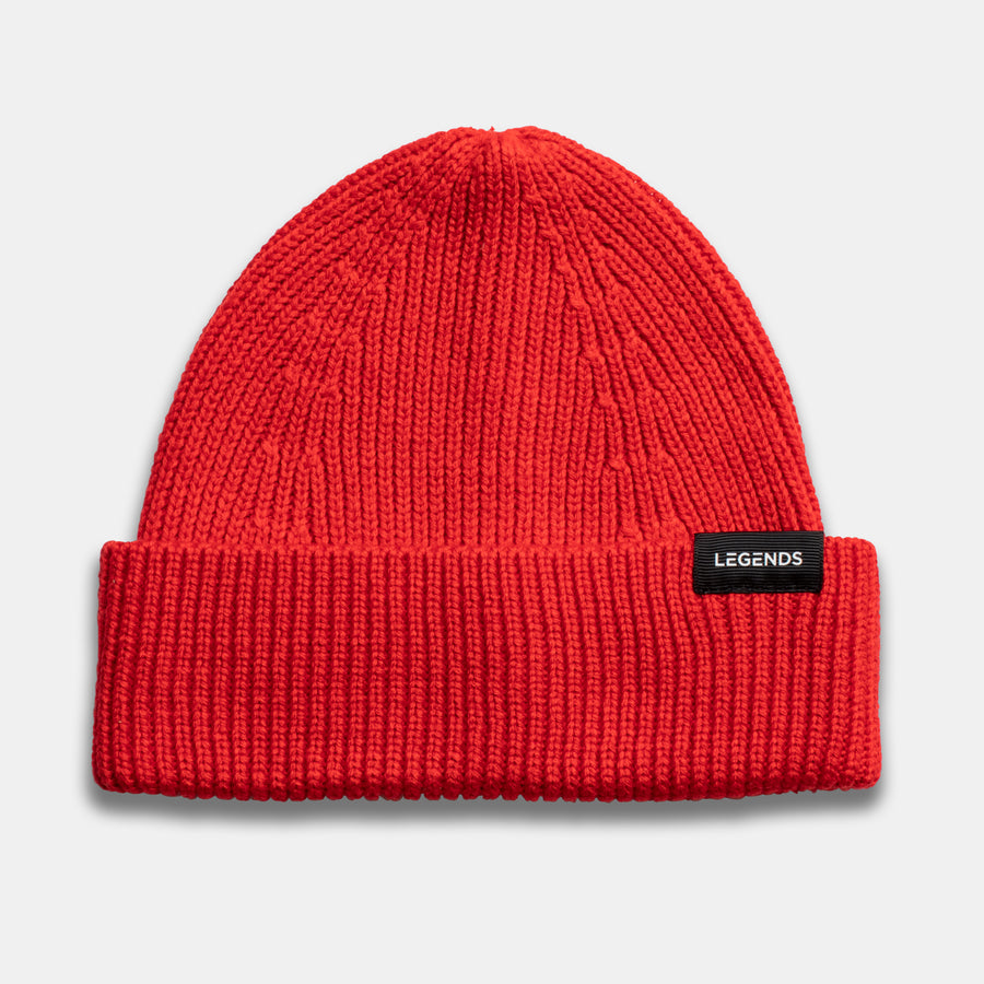 Cuff Beanie Fiery Red