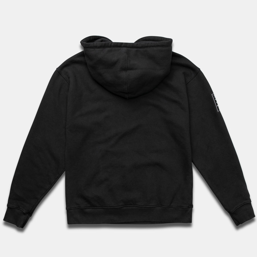 FairFax Hoodie Black Compass Graphic