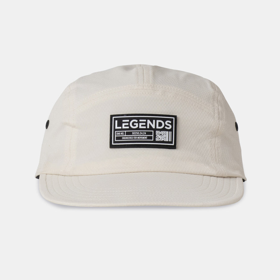 5-Panel Hat Natural White