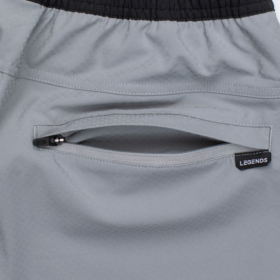 Relay Short Medium Gray Black