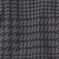 black charcoal houndstooth