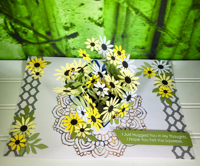 Flower Pot Pop Up Card