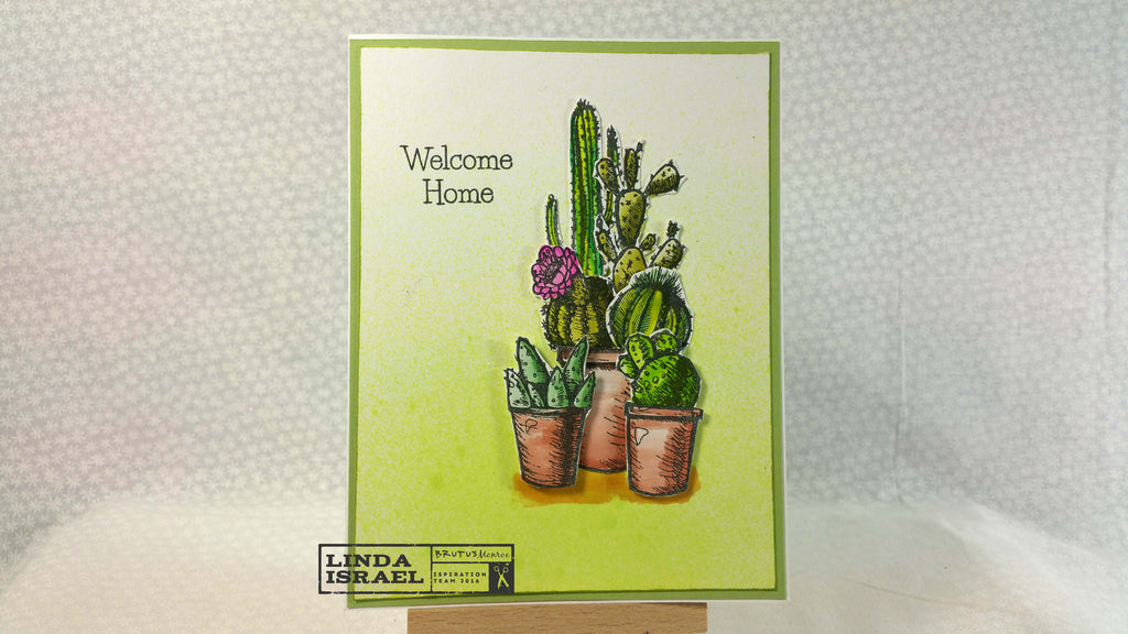 How to make a Welcome Home Sharp Stuff Card