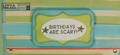 Birthdays are Scary Jan Stamp Club