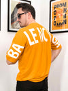 – BALENCIAGA MUSTARD OVERSIZED TEES –