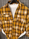 - Yellow/combo Flannel SHIRT –