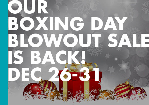 ECW's Boxing Day Sale! Ends Dec 31, 2017