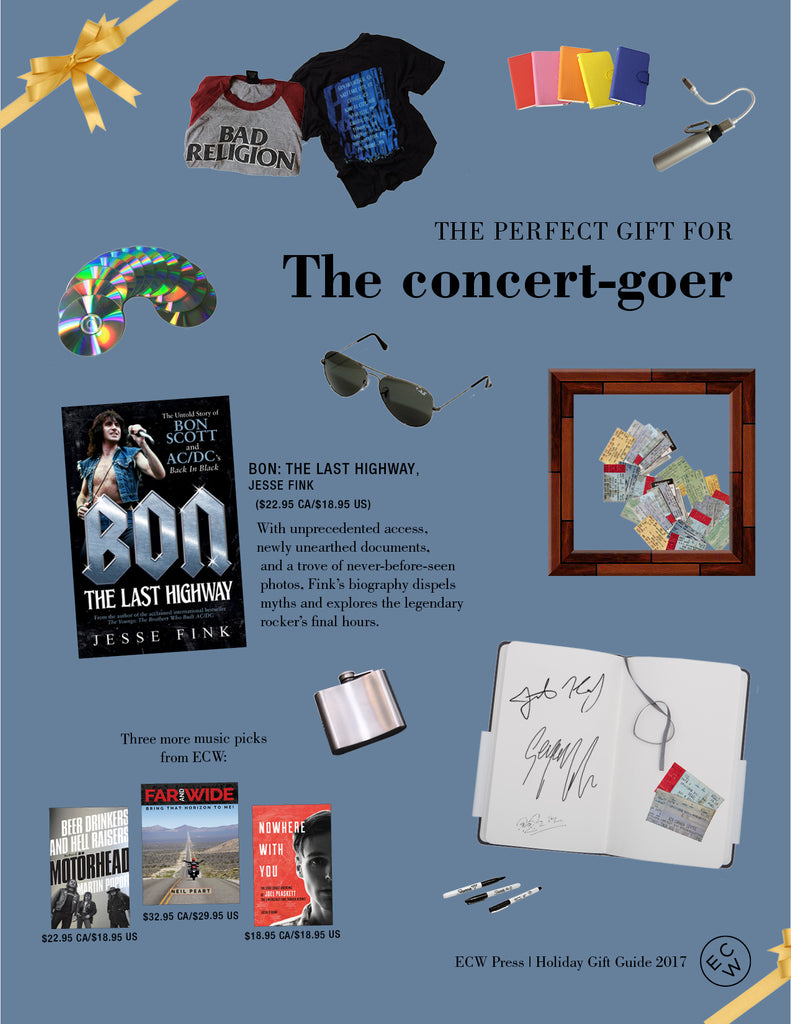 Gift Guide: The Concert-Goer | ECW Press