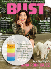BUST magazine with ON THE GO™
