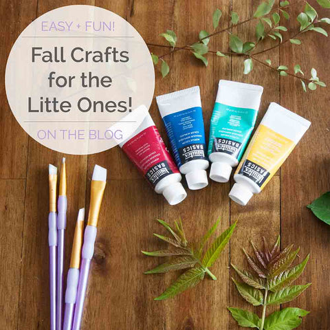 Fall Crafts Painting Leaves