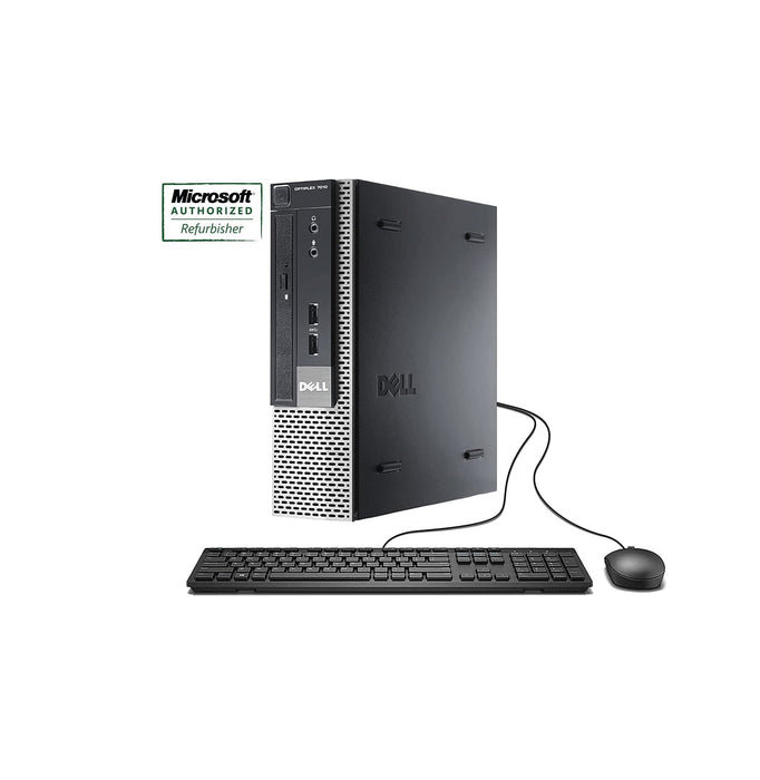 Dell Optiplex 7010 USFF i7-3770 3.4GHz ,8GB RAM, 240GB Solid State Drive Windows 10 Pro - Refurbished