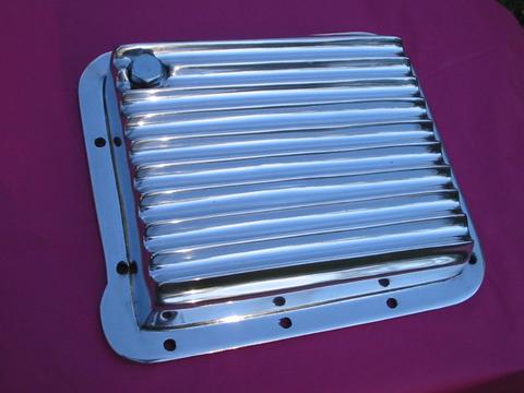 Ford C4 Trans Pan Polished Aluminium