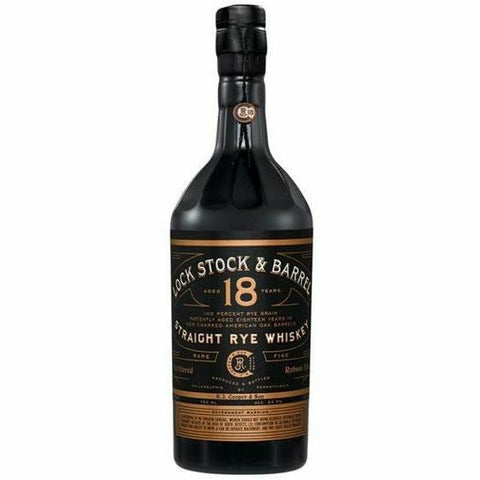 Lock Stock & Barrel 18 Year Old Straight Rye