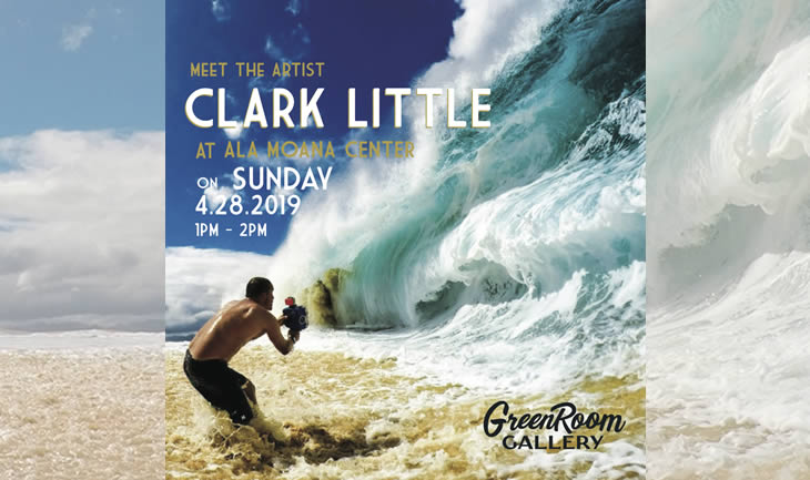 Clark Little Signing Event: GREENROOM Gallery Ala Moana