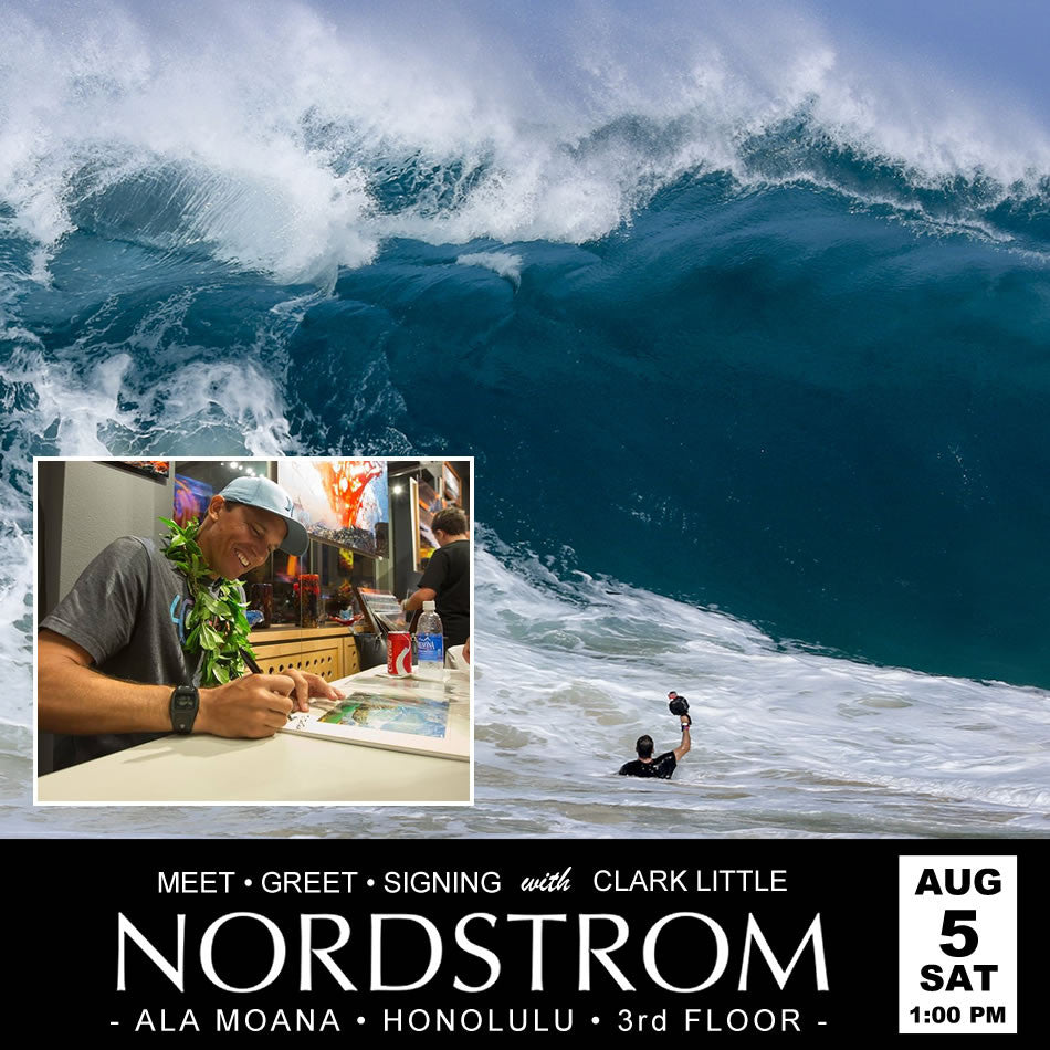 CLARK LITTLE EVENT AT NORDSTROM ALA MOANA, HAWAII