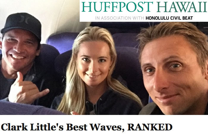 HuffPost: Clark Little's Best Waves, RANKED