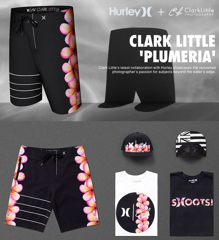 Hurley x Clark Little Collaboration: Plumeria Collection