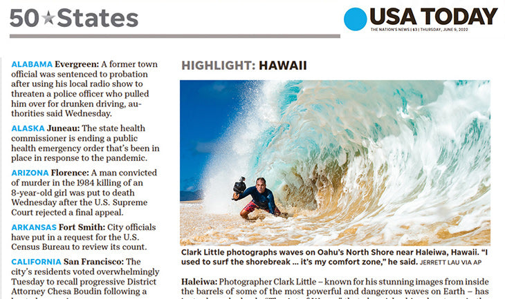 USA Today Newspaper - Hawaii Highlight