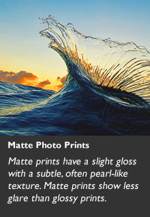 matte photo prints