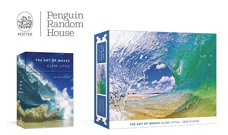 The Art of Waves: Postcard Set & Puzzle