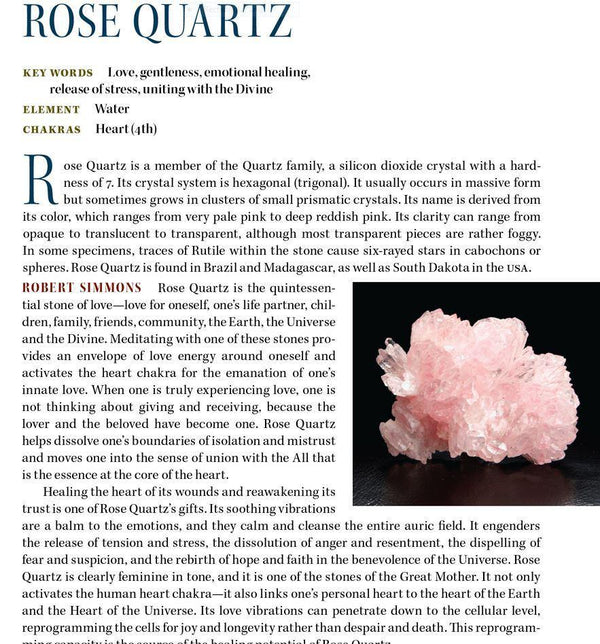 rose quartz metaphysical