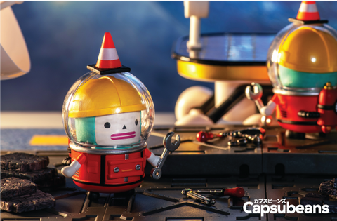 Capsubeans Deep Space Blind Box Collectibles - Builder