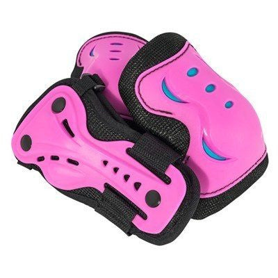 SFR Essentials Pink Blue Junior Triple Pad Set - Main View