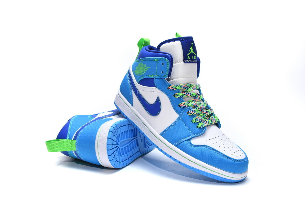 air jordan 1 mid se gs sprite