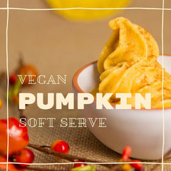 Vegan Pumpkin Soft Serve