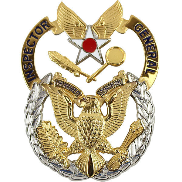 Inspector General Identification Badge Army Army Military