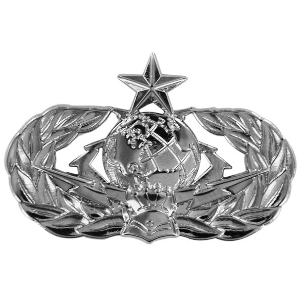 Air Force Badge Cyberspace Support Senior Regulation Size Vanguard
