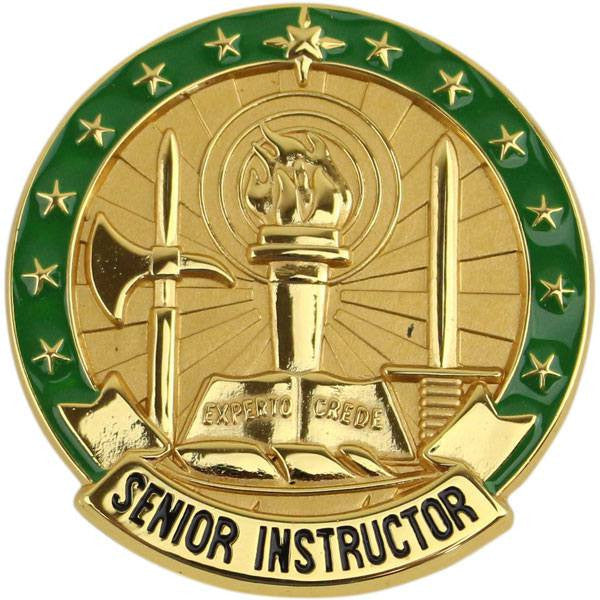 Army Senior Instructor Badge