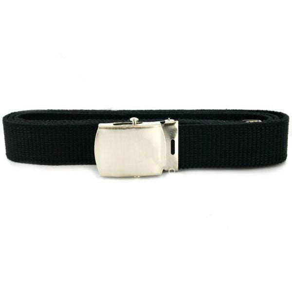 black nylon belt