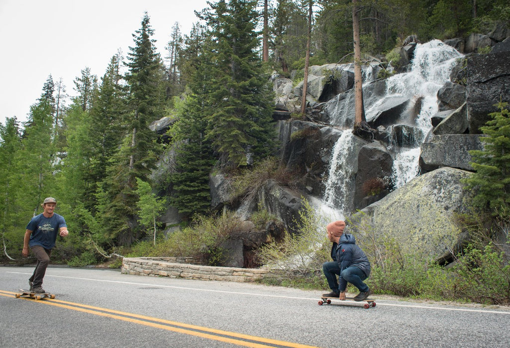 Skating Waterfall Yosemite