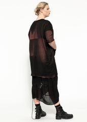 Thrive Dress - Black Garnet