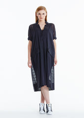 Outside The Square dress - Black