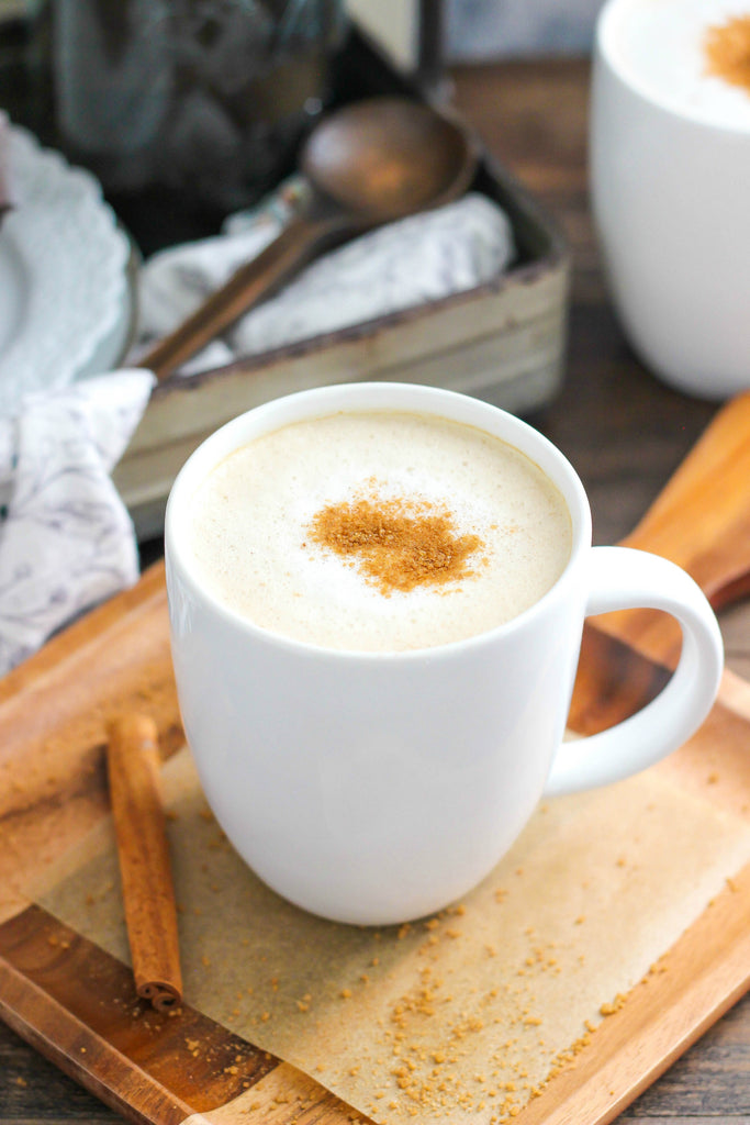 Homemade Cinnamon Dolce Latte is an easy recipe made with strong coffee, cinnamon syrup, and frothed milk. This is a delicious drink to enjoy during the fall and winter months.