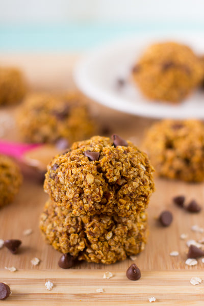 Pumpkin Chocolate Chip Oatmeal Cookies